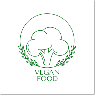 Vegan Food Posters and Art